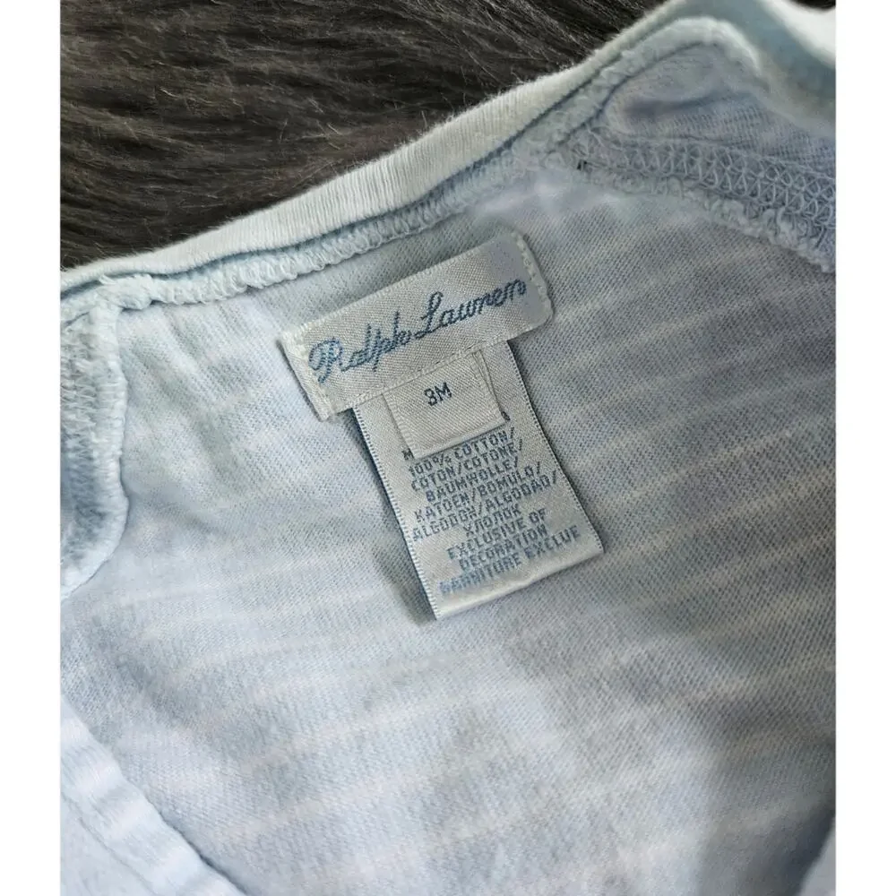 Ralph Lauren Baby Romper Bundle sz 3M